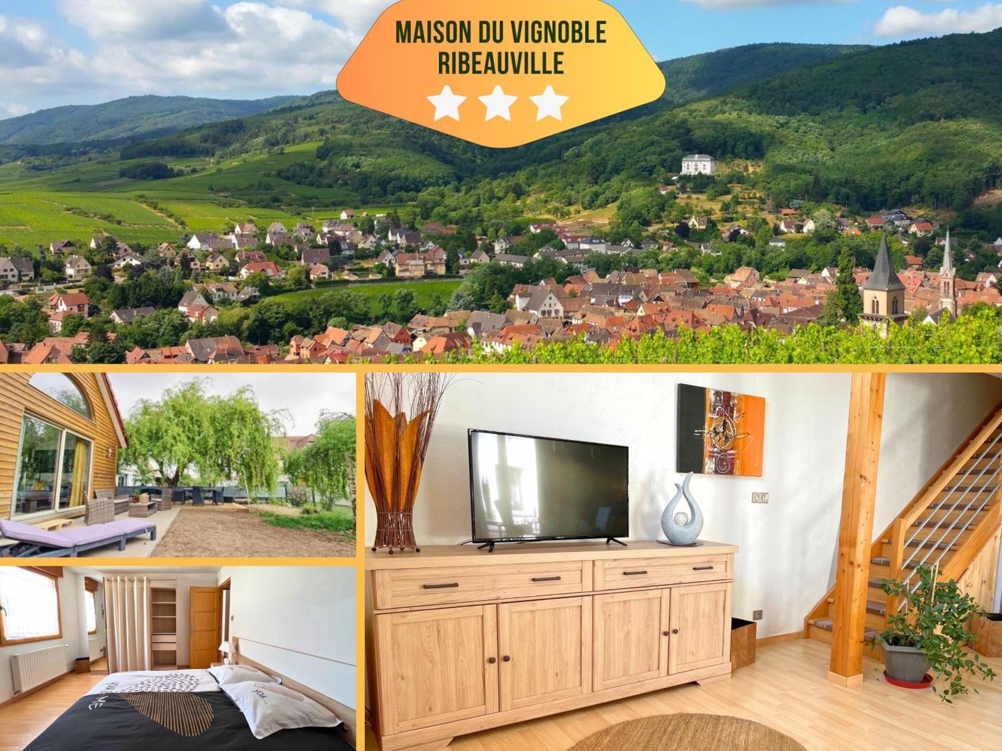 Maison Le Vignoble Avec Jardin - 6 Personnes Ribeauvillé Zewnętrze zdjęcie